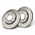 2 Pcs Rear Disc Brake Rotors for 2016 Volkswagen Transporter