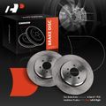 2 Pcs Rear Disc Brake Rotors for 2010 Land Rover Range Rover Sport