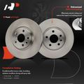 2 Pcs Front Disc Brake Rotors for 2013 Volvo S80