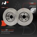 2 Pcs Front Disc Brake Rotors for 2013 Volvo S80