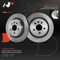 2 Pcs Rear Disc Brake Rotors for 2012 Volvo XC60