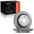 2 Pcs Rear Disc Brake Rotors for 2012 Volvo XC60