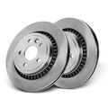 2 Pcs Rear Disc Brake Rotors for 2012 Volvo XC60