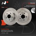 2 Pcs Rear Disc Brake Rotors for 2009 Volvo V50