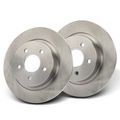 2 Pcs Rear Disc Brake Rotors for 2009 Volvo V50