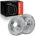 Front Drilled Brake Rotors for 1999 Oldsmobile Intrigue