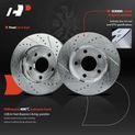 Front Drilled Brake Rotors for 1999 Oldsmobile Intrigue