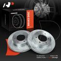 Front Drilled Brake Rotors for 2009 Hummer H3