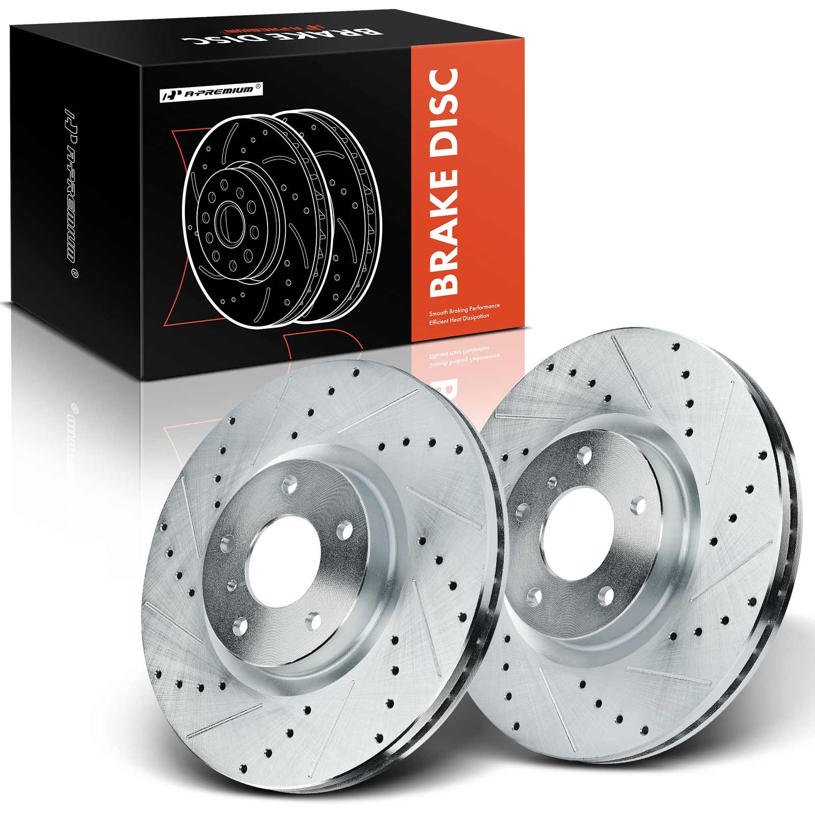 Front Drilled Brake Rotors for Nissan Murano 0514 Altima INFINITI EX35