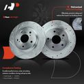 Rear Drilled Brake Rotors for 2013 Scion tC