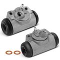 2 Pcs Front Drum Brake Wheel Cylinders for Ford Mustang Falcon Jeep CJ5 Mercury