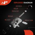 Rear Passenger Drum Brake Wheel Cylinder for Jeep CJ5 CJ6 Dispatcher J2500 J2700