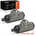 2 Pcs Rear Drum Brake Wheel Cylinders for 1988 Chevrolet LLV