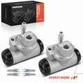 2 Pcs Rear Drum Brake Wheel Cylinders for Nissan D21 86-89 Pathfinder