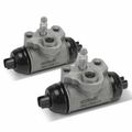 2 Pcs Rear Drum Brake Wheel Cylinders for Dodge Colt Mitsubishi Mirage Eagle Summit