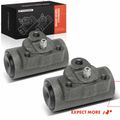 2 Pcs Rear Drum Brake Wheel Cylinders for Chevy Express 1500 1996-2002 GMC Cadillac