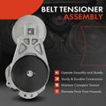 Belt Tensioner with Pulley for Freightliner Cascadia Volvo International Harvester