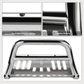 3 Inch Silver S/S 304 Bull Bar Front Bumper Grille Guard for for Honda Ridgeline 2017-2023