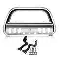 2.5 Inch Silver S/S 304 Bull Bar Front Bumper Grille Guard for Jeep Renegade BU 2015-2018