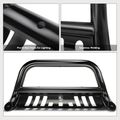 3 Inch Black Carbon Steel Bull Bar Front Bumper Push Grille Guard for Chevy Suburban Tahoe 2021-2024