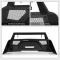 Textured Black Carbon Steel Winch Front Bumper Grille Guard with Winch Frame for Chevrolet Colorado 2015-2020