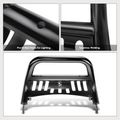 3 Inch Black Carbon Steel Bull Bar Front Bumper Grille Guard for Honda Pilot 2009-2015 SUV