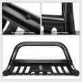 2.5 Inch Black Carbon Steel Bull Bar Front Bumper Grille Guard for Jeep Renegade 2015-2018