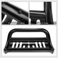 3 Inch Black Carbon Steel Bull Bar Front Bumper Grille Guard with Skid Plate for Jeep Grand Cherokee L