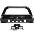 3.5 Inch Black Iron Bull Bar Front Bumper Grille Guard for Toyota Sequoia 08-22 Tundra 07-21