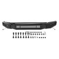 Textured Black Carbon Steel Bull Bar Front Bumper Grille Guard for Toyota Tundra 14-21 without light