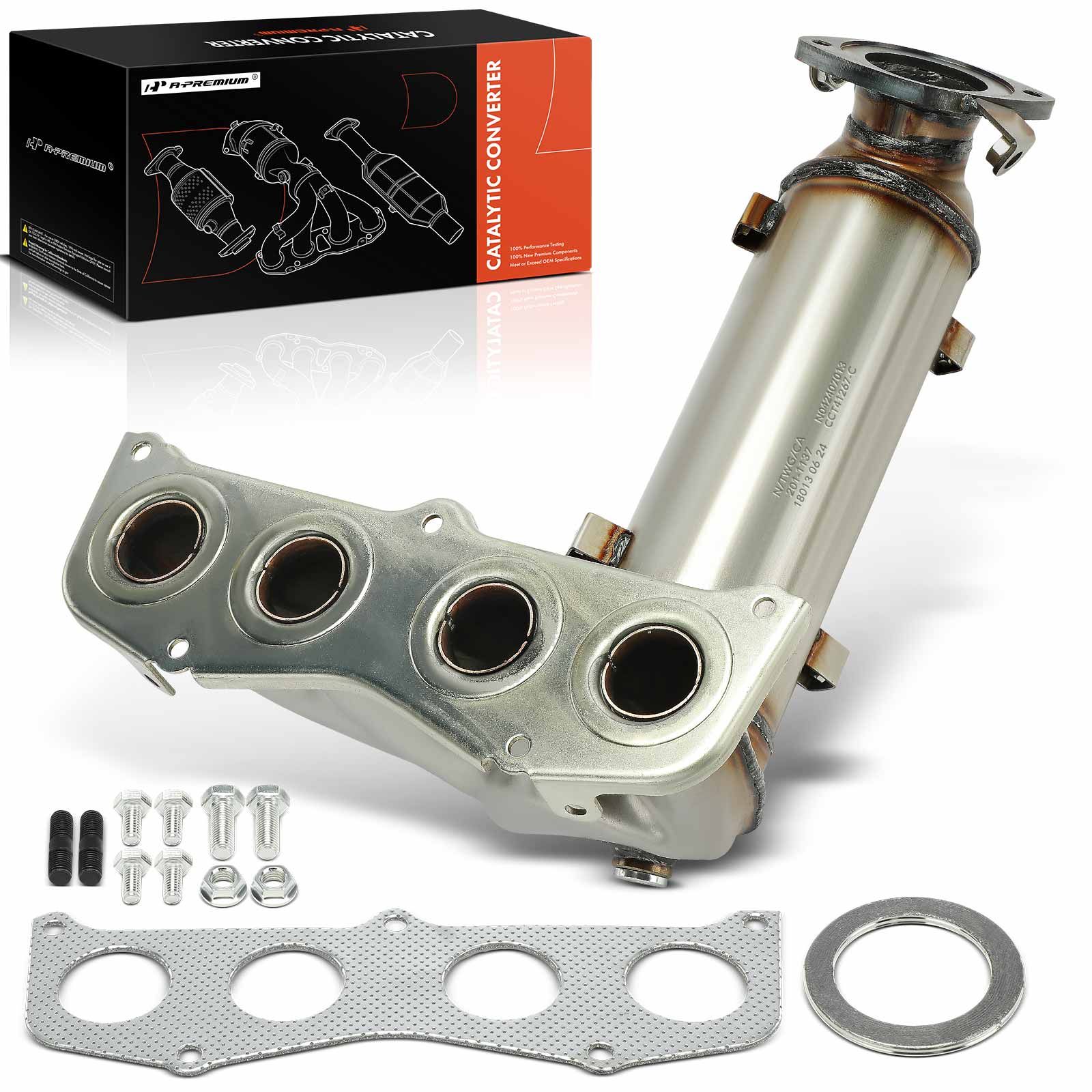 Front Catalytic Converter for Toyota Camry Hybrid 20072011 L4 2.4L