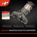 Front Passenger Catalytic Converter with Integrated Exhaust Manifold for 2006 Kia Sedona 3.8L V6