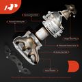 Front Passenger Catalytic Converter with Integrated Exhaust Manifold for 2006 Kia Sedona 3.8L V6