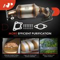 A-Premium catalytic converter contains precious purification metal