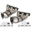 2 Pcs Left & Right Catalytic Converter for Volvo XC60 XC70 S80 V70 Land Rover LR2