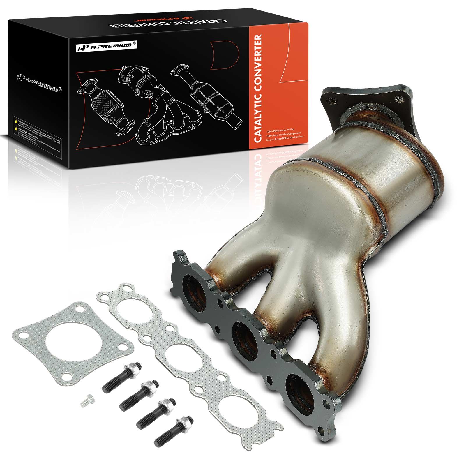 A-Premium catalytic converter for 2012 Volvo S80 3.2L l6