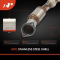 A-Premium  catalytic converter uses superior 409L stainless steel