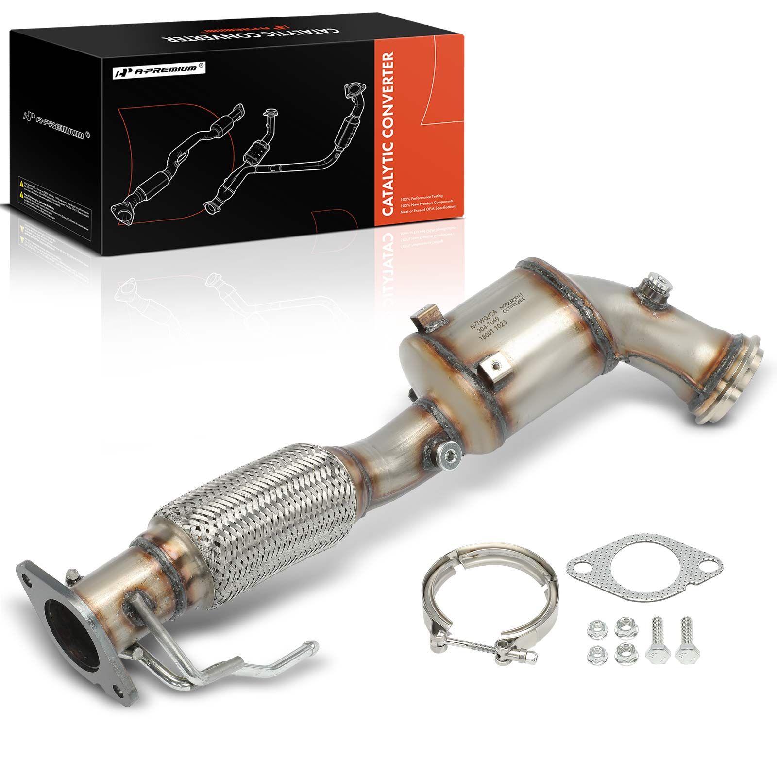 Front Catalytic Converter for 2016 Ford Fusion