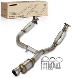 A-Premium 1-PC Catalytic Converter, Driver & Passenger, Fit Federal Emissions - APCCT375