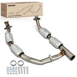 Front Catalytic Converter for Ford E-150 E-150 Club Wagon E-250 E-350 Super Duty