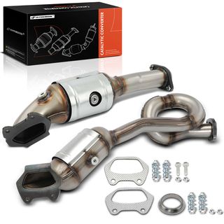 2 Pcs Left & Right Catalytic Converter for Jeep Wrangler JK 2012-2017 V6 3.6L