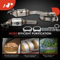 A-Premium catalytic converter contains precious purification metal