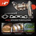 A-Premium catalytic converter contains precious purification metal