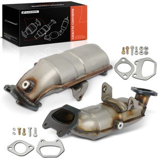 2 Pcs Front & Rear Catalytic Converter for Ram ProMaster 1500 2500 2014-2021