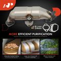 A-Premium catalytic converter contains precious purification metal