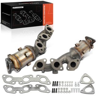 A-Premium 2-PC Catalytic Converter, Driver & Passenger, Fit Federal Emissions - APCCT158