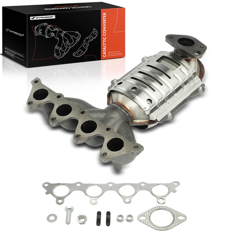 Front Catalytic Converter with Exhaust Manifold for 2007 Hyundai Accent