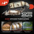 A-Premium catalytic converter contains precious purification metal