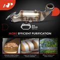 A-Premium catalytic converter contains precious purification metal