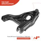 Front Left Lower Control Arm with Ball Joint for Dodge Dakota 97-04 Durango 00-03